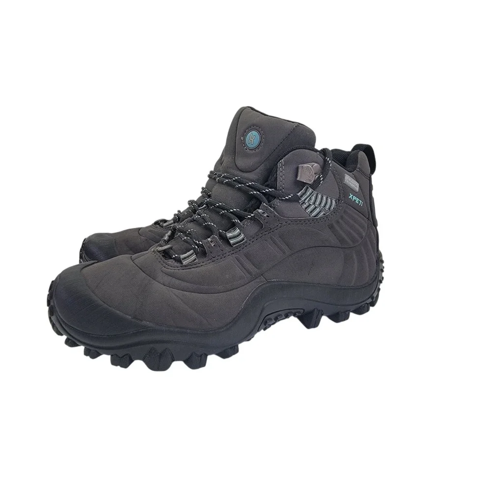 XPETI Thermator 6‎ Boots Women's Sz 8.5 High-Top Waterproof Outdoor Hiking Black